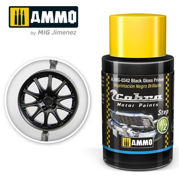 Cobra Motor Black Gloss Primer