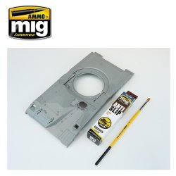 Anti-Slip Paste - Brown Color, skala 1/35