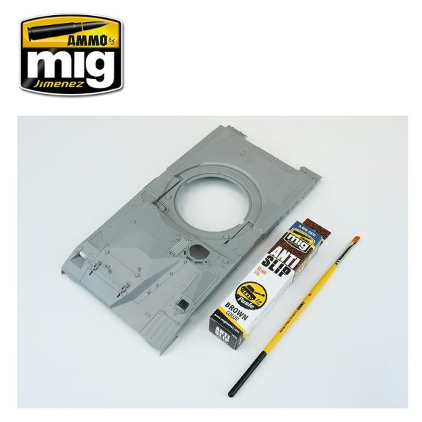 Anti-Slip Paste - Brown Color, skala 1/35