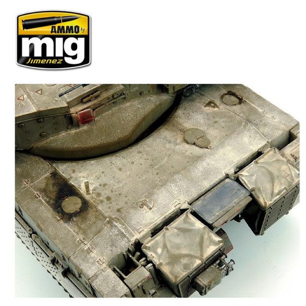 Anti-Slip Paste - Brown Color, skala 1/35