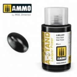 A-STAND Gloss Black Base Primer 30 ml (Alclad2 305)