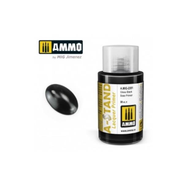 A-STAND Gloss Black Base Primer 30 ml (Alclad2 305)