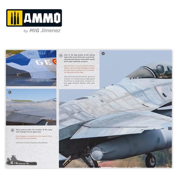 F-16 Fighting Falcon / VIPER. Visual Modellers Guide (Multilingual Eng, Spa, Ita)