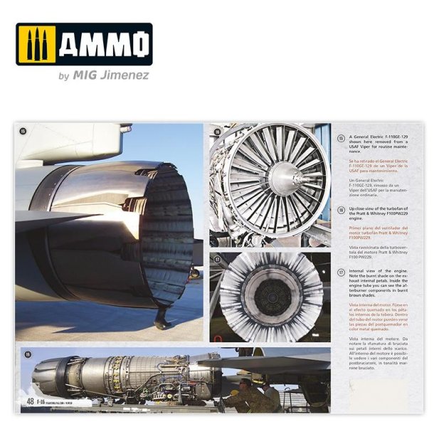 F-16 Fighting Falcon / VIPER. Visual Modellers Guide (Multilingual Eng, Spa, Ita)