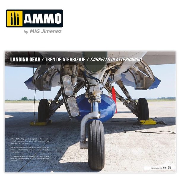 F-16 Fighting Falcon / VIPER. Visual Modellers Guide (Multilingual Eng, Spa, Ita)