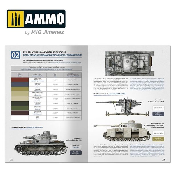 How to Paint Winter WWII German Tanks (Multilingual Eng - Spa)