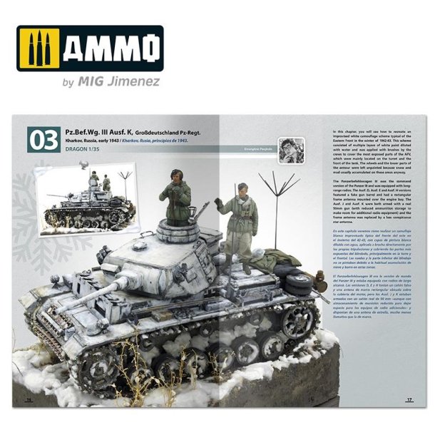 How to Paint Winter WWII German Tanks (Multilingual Eng - Spa)