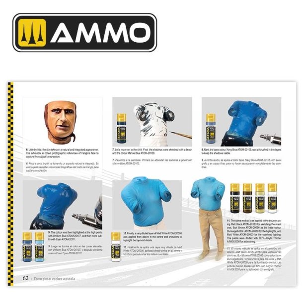 How to paint scale cars