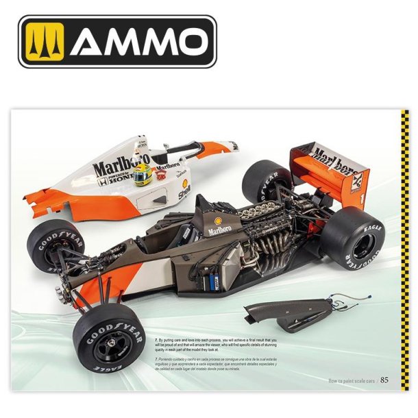 How to paint scale cars