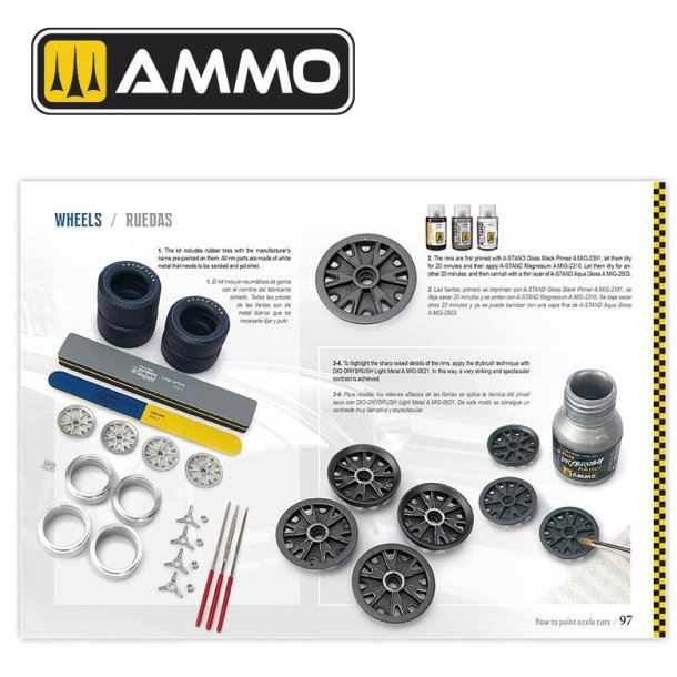 How to paint scale cars