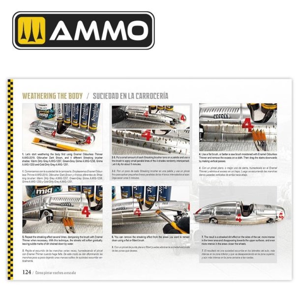 How to paint scale cars