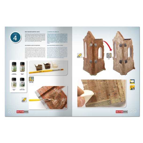 SOLUTION BOOK 09 - How to Paint Brick Buildings (English, Castellano, Fran�ais, Deutch)