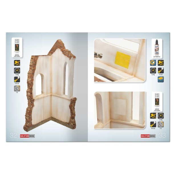 SOLUTION BOOK 09 - How to Paint Brick Buildings (English, Castellano, Fran�ais, Deutch)