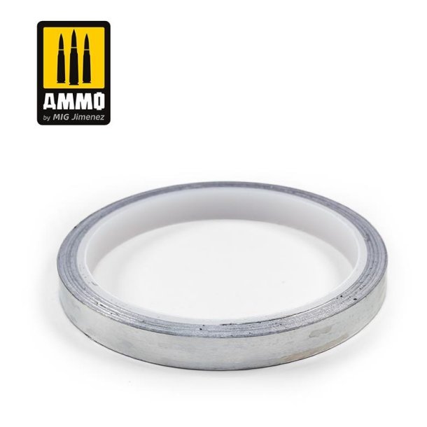Aluminiumstape, selvklbende 10 mm x 10.000 mm