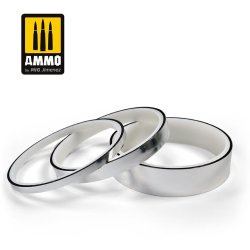 Chrome tape, selvklbende 5 mm x 10.000 mm