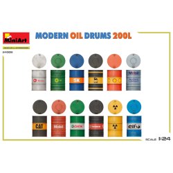 Modern Oil Drums 200 L