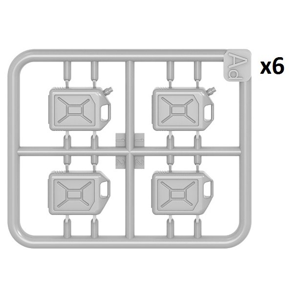 Plastic Cans 20 L Set