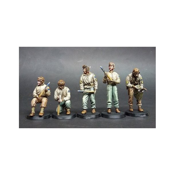 Amerikansk kampvognsbestning, skala 1/35