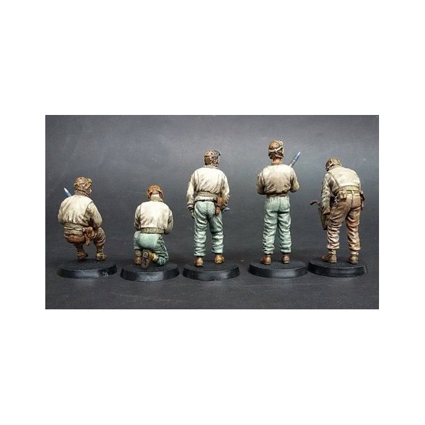 Amerikansk kampvognsbestning, skala 1/35