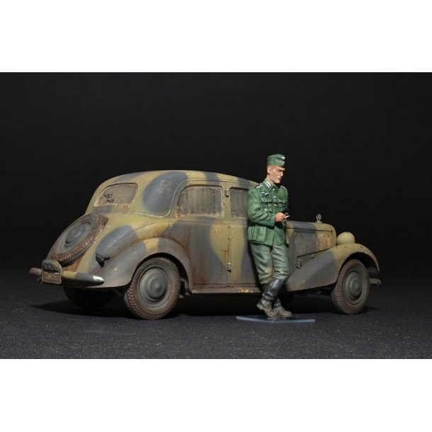 Tysk personvogn type 170V Saloon, skala 1/35