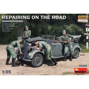 Reparation på vejen