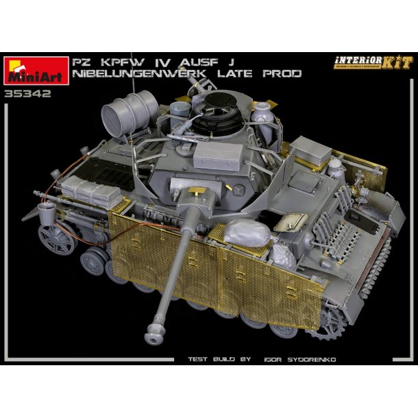 Pz.Kpfw.IV Ausf. J Nibelungenwerk Late Prod. (Jan &#150; Feb 1945) INTERIOR KIT