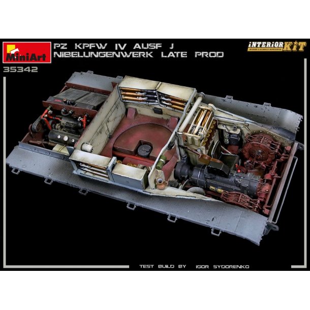 Pz.Kpfw.IV Ausf. J Nibelungenwerk Late Prod. (Jan &#150; Feb 1945) INTERIOR KIT