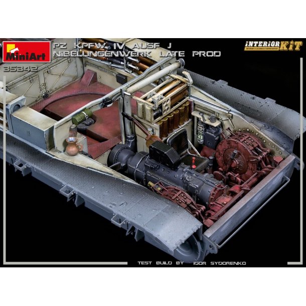Pz.Kpfw.IV Ausf. J Nibelungenwerk Late Prod. (Jan &#150; Feb 1945) INTERIOR KIT