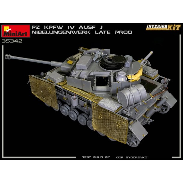 Pz.Kpfw.IV Ausf. J Nibelungenwerk Late Prod. (Jan &#150; Feb 1945) INTERIOR KIT
