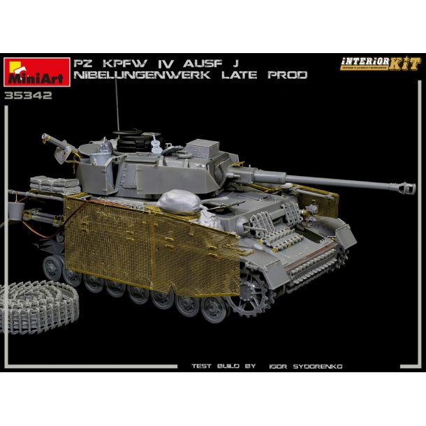 Pz.Kpfw.IV Ausf. J Nibelungenwerk Late Prod. (Jan &#150; Feb 1945) INTERIOR KIT