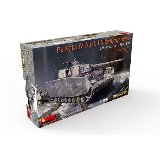Pz.Kpfw.IV Ausf. J Nibelungenwerk Late Prod. (Jan &#150; Feb 1945) INTERIOR KIT