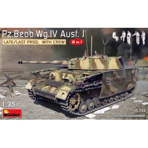 Pz.Beob.Wg.IV Ausf. J LATE/LAST PROD. 2 IN 1 W/CREW