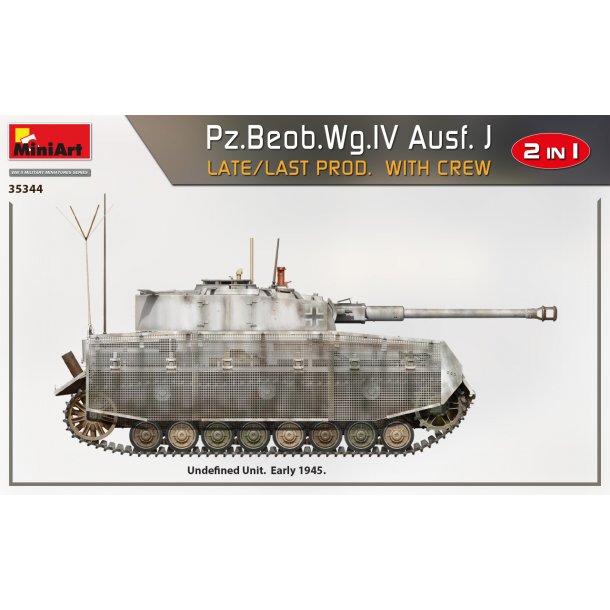 Pz.Beob.Wg.IV Ausf. J LATE/LAST PROD. 2 IN 1 W/CREW
