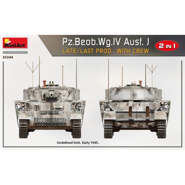 Pz.Beob.Wg.IV Ausf. J LATE/LAST PROD. 2 IN 1 W/CREW