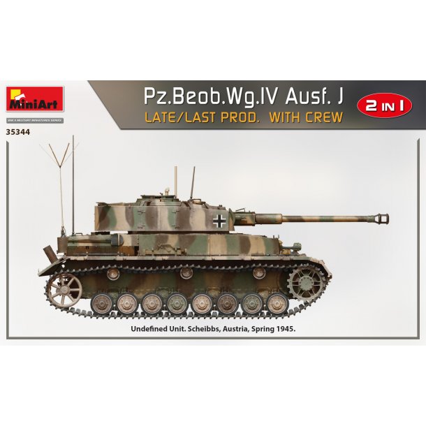 Pz.Beob.Wg.IV Ausf. J LATE/LAST PROD. 2 IN 1 W/CREW