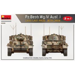 Pz.Beob.Wg.IV Ausf. J LATE/LAST PROD. 2 IN 1 W/CREW