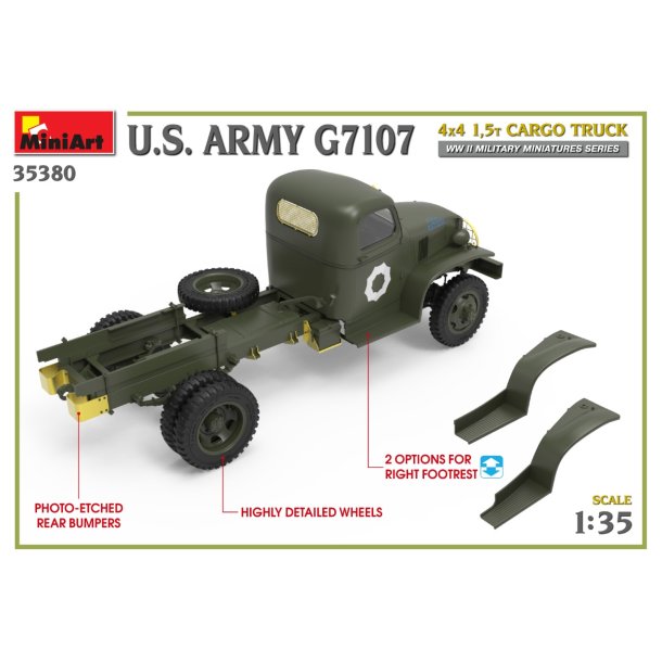 U.S. ARMY G7107 4X4 1,5t Cargo Truck