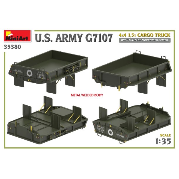 U.S. ARMY G7107 4X4 1,5t Cargo Truck