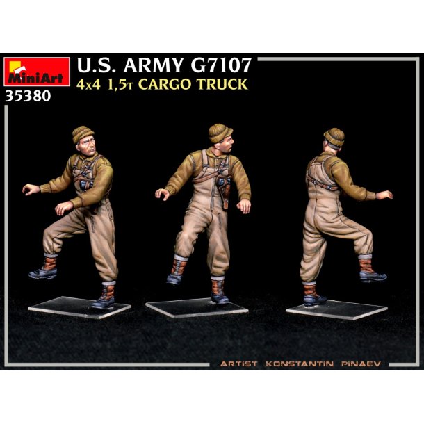 U.S. ARMY G7107 4X4 1,5t Cargo Truck