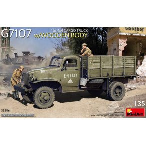 G7107 1,5t 4×4 lastbil med trælad