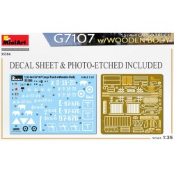 G7107 1,5t 4&times;4 lastbil med trlad