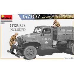 G7107 1,5t 4&times;4 lastbil med trlad