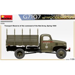 G7107 1,5t 4&times;4 lastbil med trlad