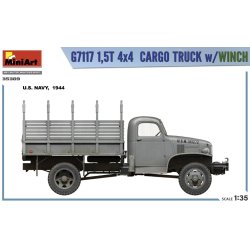 G7117 1,5T 4&times;4 Cargo Truck w/Winch