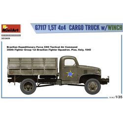 G7117 1,5T 4&times;4 Cargo Truck w/Winch