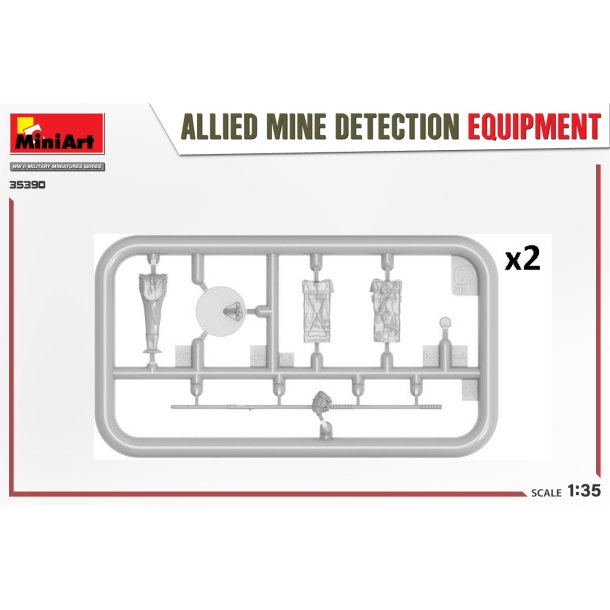Minerydningsudstyr, allierede styrker