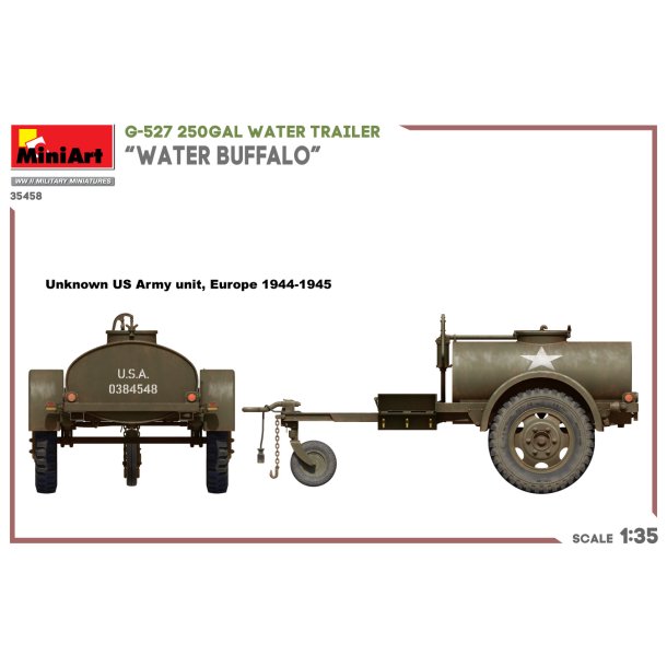 G-527 250 GAL WATER TRAILER WATER BUFFALO