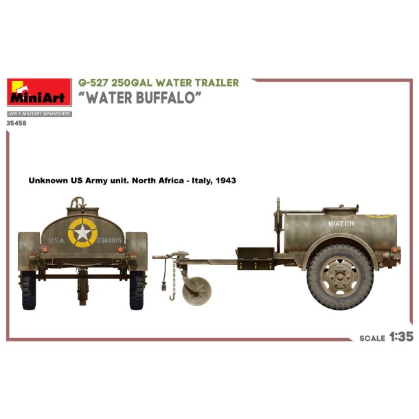 G-527 250 GAL WATER TRAILER WATER BUFFALO