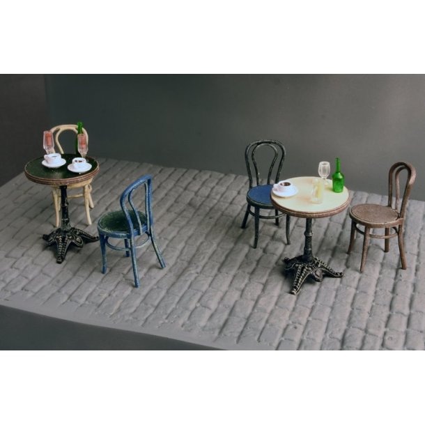 Caf&eacute; - borde og stole