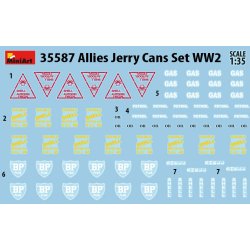 Amerikanske Jerry Cans, skala 1/35